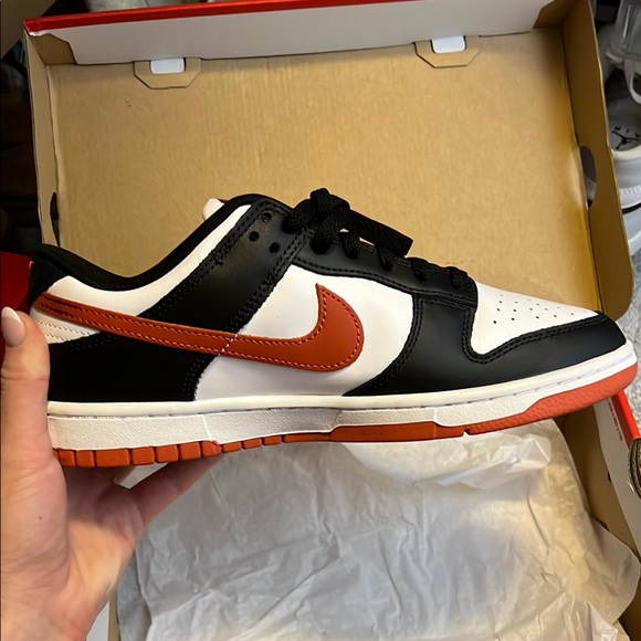 Nike Black and Orange Dunks - Picture 4 of 4